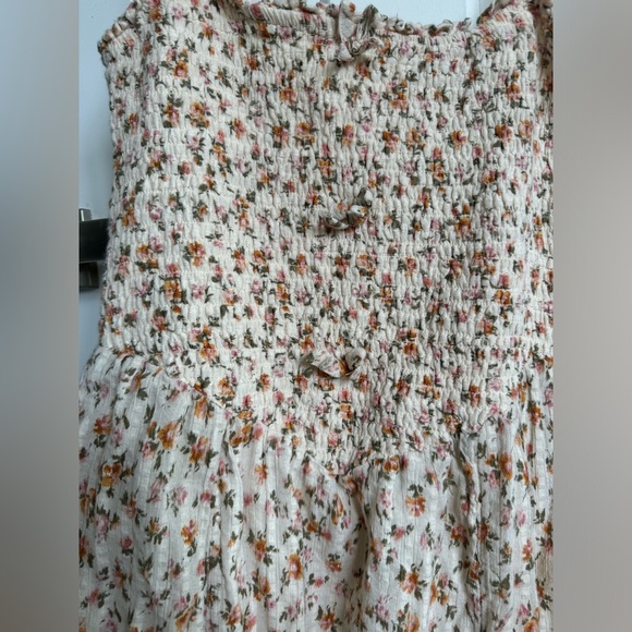 American Eagle Bella Bow Midi Dress in Floral XS - Picture 3 of 5